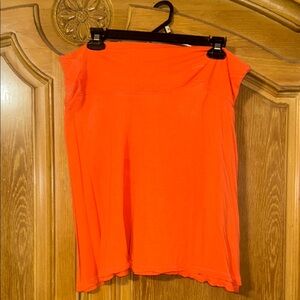 Bobbie Brooks Bright Orange Mini Skirt